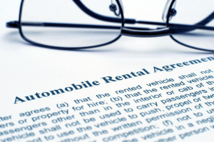 automobile rental agreement